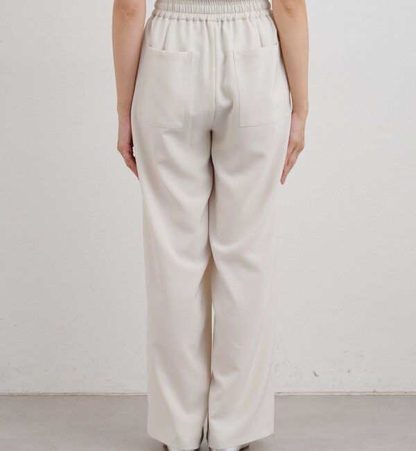  「ウエストデザインパンツ」|チノ|