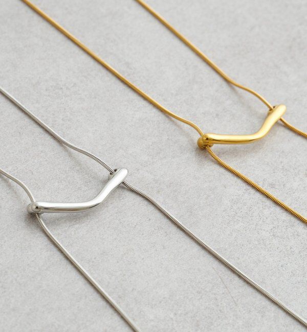  「スネークウェーブネックレス」|ネックレス|