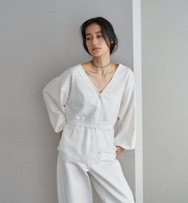  「シアードッキングカーディガン」|カーディガン|