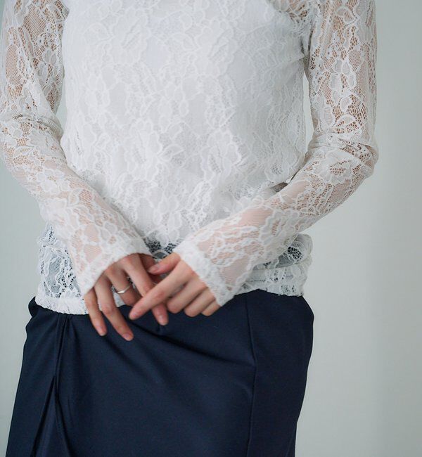  「レースプルオーバー」|Tシャツ・カットソー|