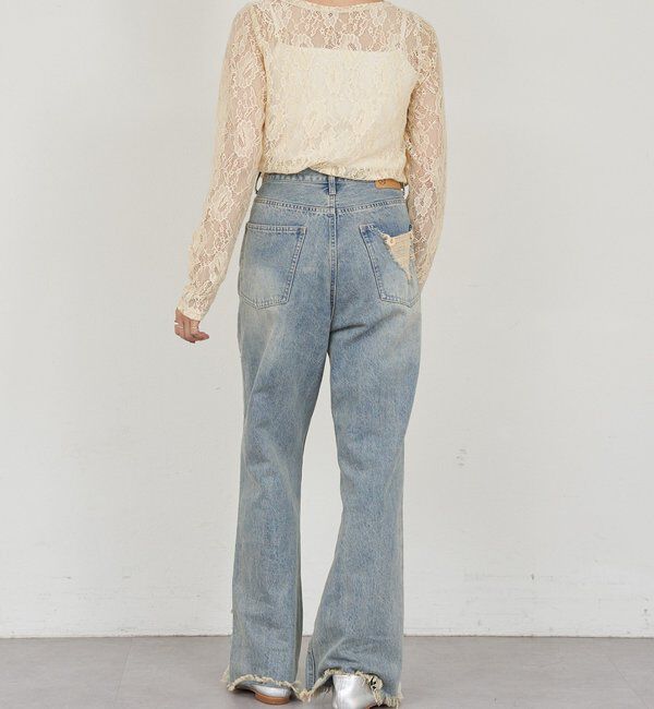  「レースプルオーバー」|Tシャツ・カットソー|