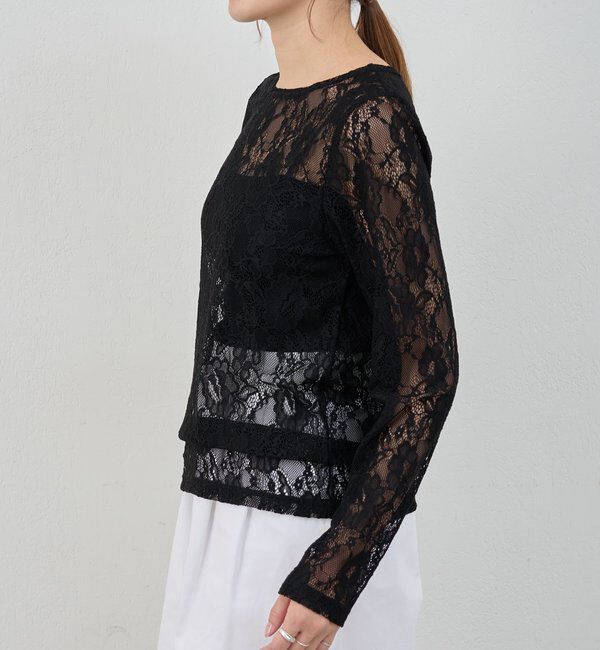  「レースプルオーバー」|Tシャツ・カットソー|