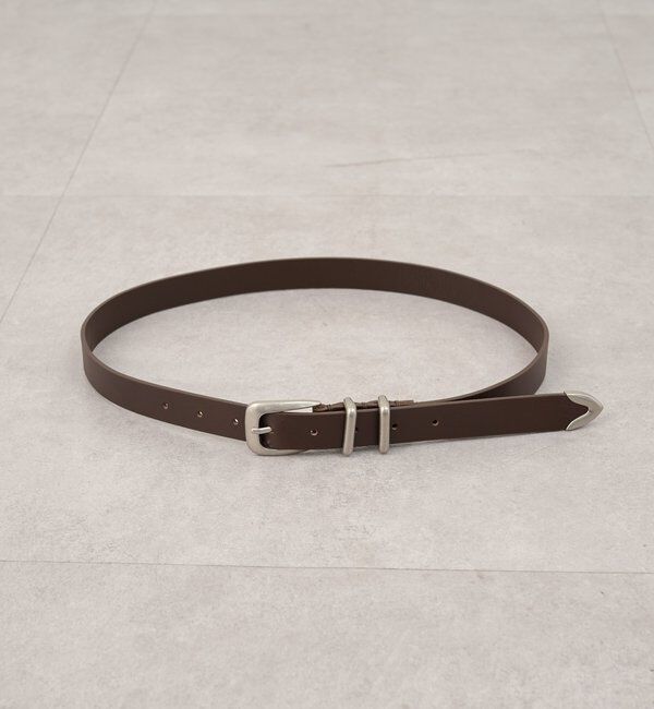  「シルバーバッグルベルト」|ベルト|