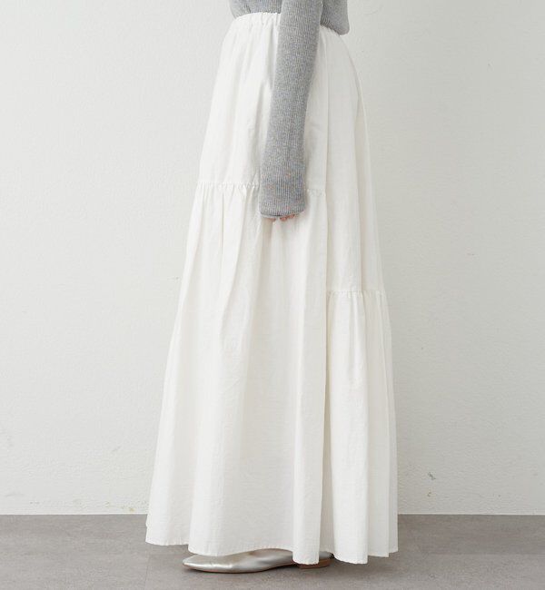  「タフタボリュームスカート」|スカート|