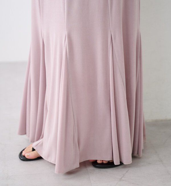  「シアーリブフレアースカート」|スカート|