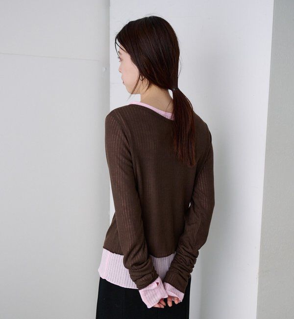  「レイヤードPack Tee」|Tシャツ・カットソー|