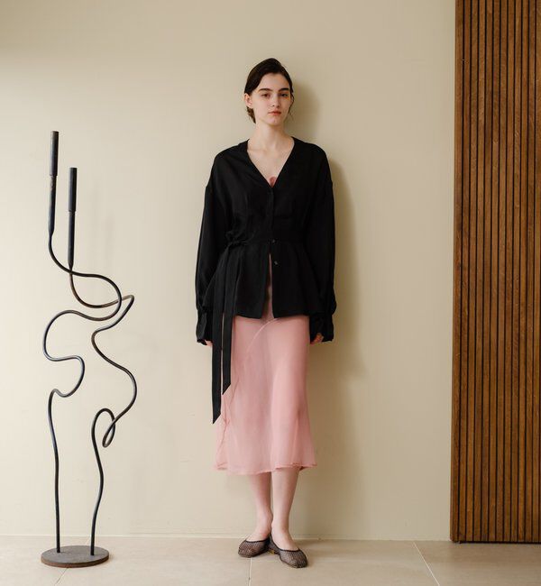  「オーガンジーキャミワンピース」|ワンピース|