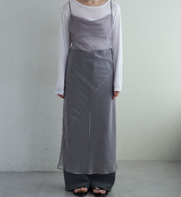  「オーガンジーキャミワンピース」|ワンピース|