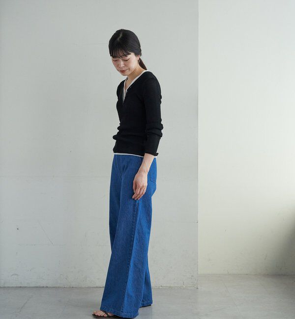  「【Pasterip別注】ハイウエストストレートデニム」|デニム|