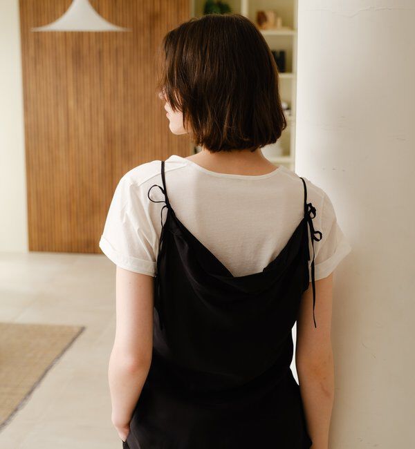  「キュプラドレープキャミ」|シャツ・ブラウス|