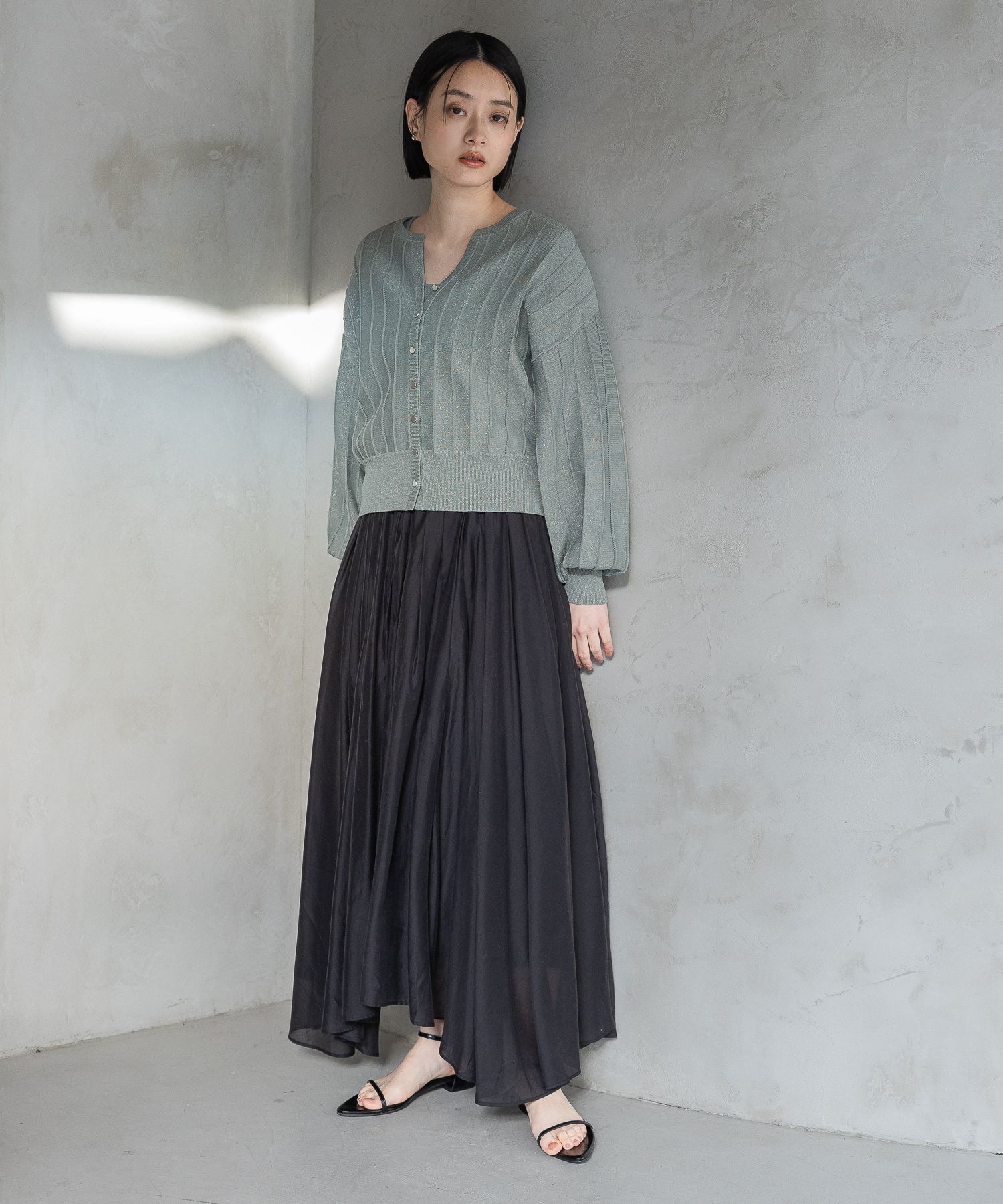 A part by 「アイレットアミショートカーディガン」|ニット・セーター|