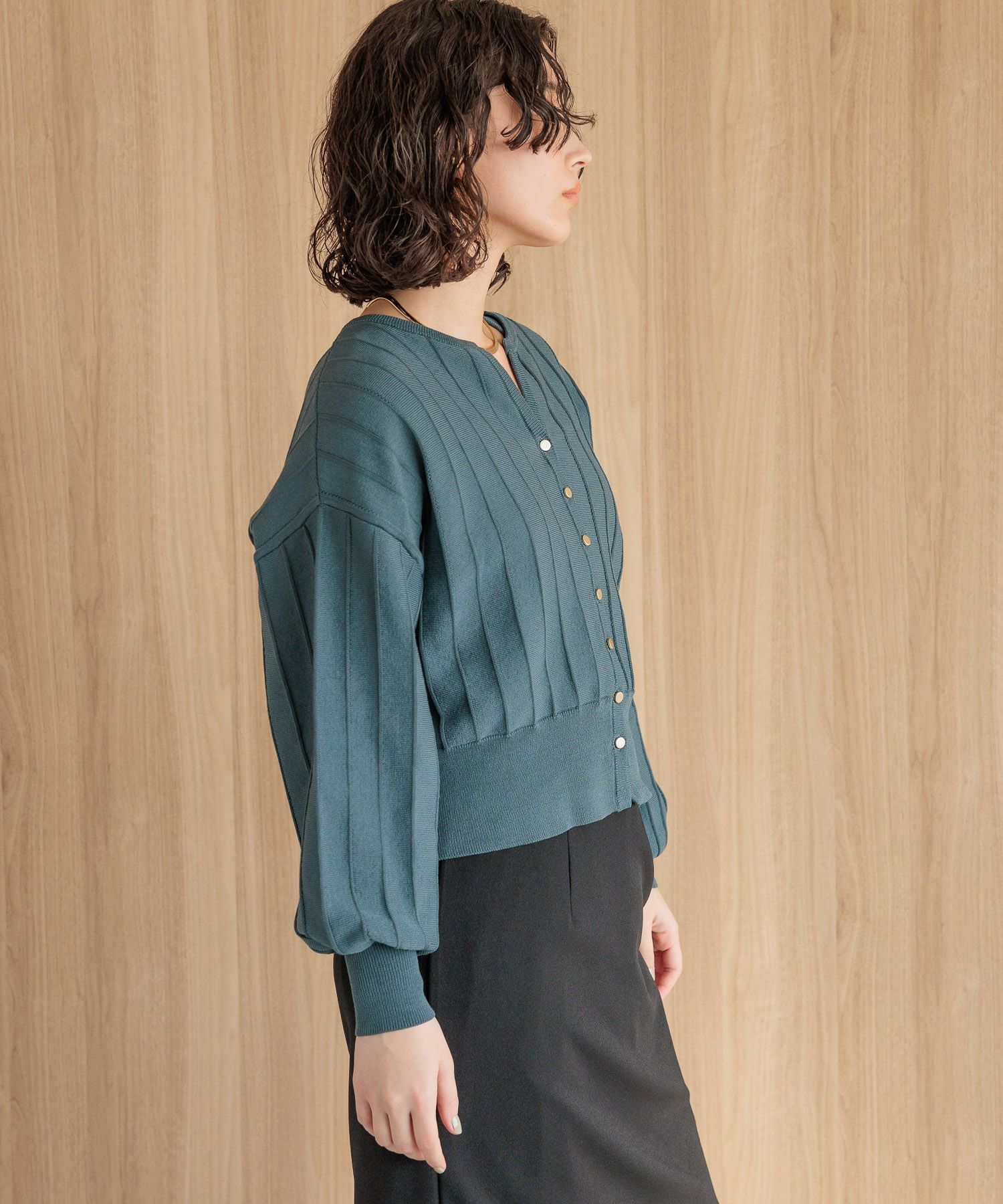 A part by 「アイレットアミショートカーディガン」|ニット・セーター|