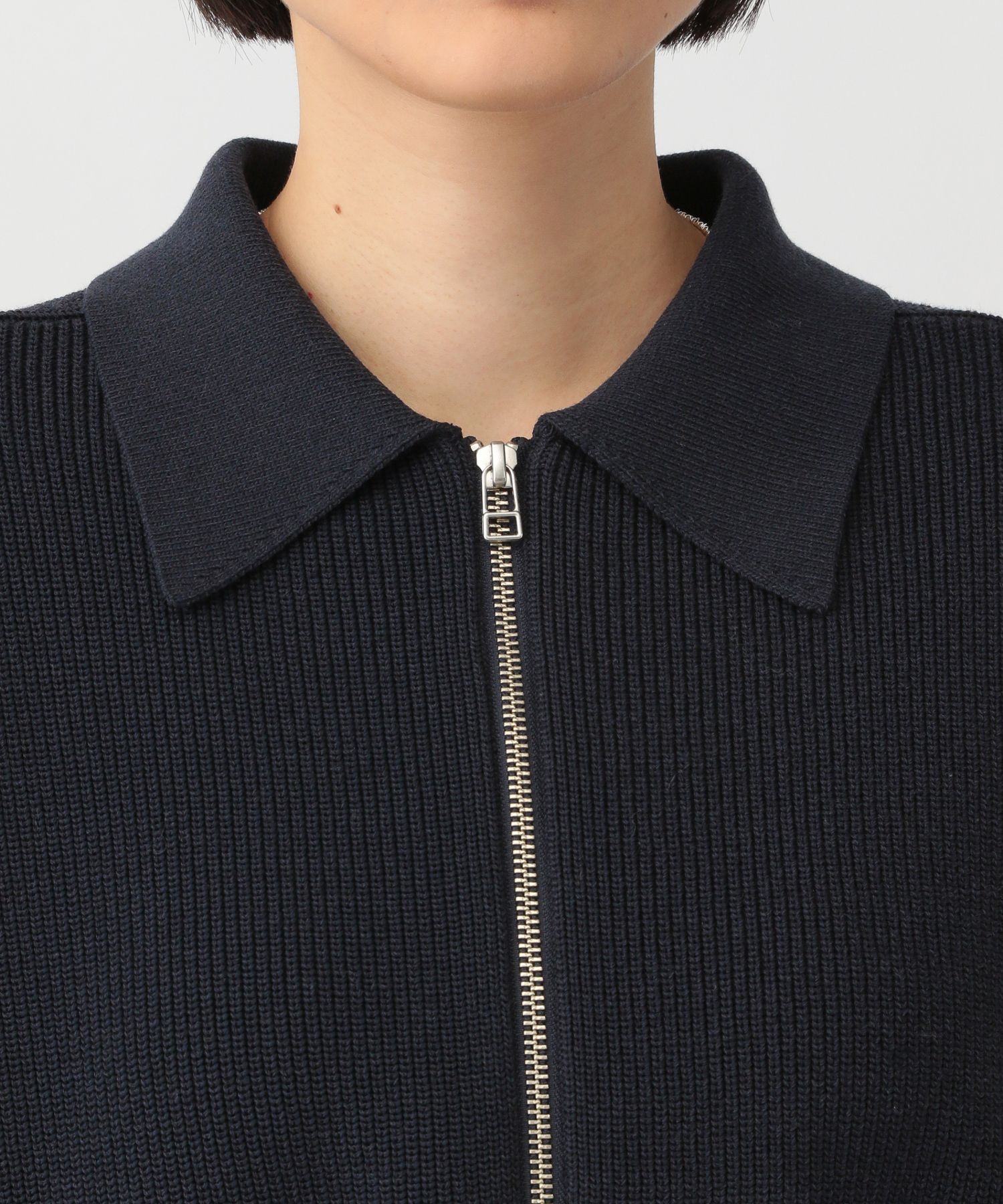 A part by 「エリZIPニットカーディガン」|ニット・セーター|