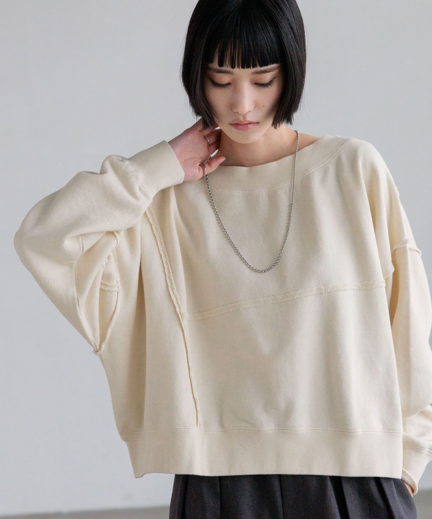 LOWRYS FARM「リメイクフウウラケＬＳ」|Tシャツ・カットソー|