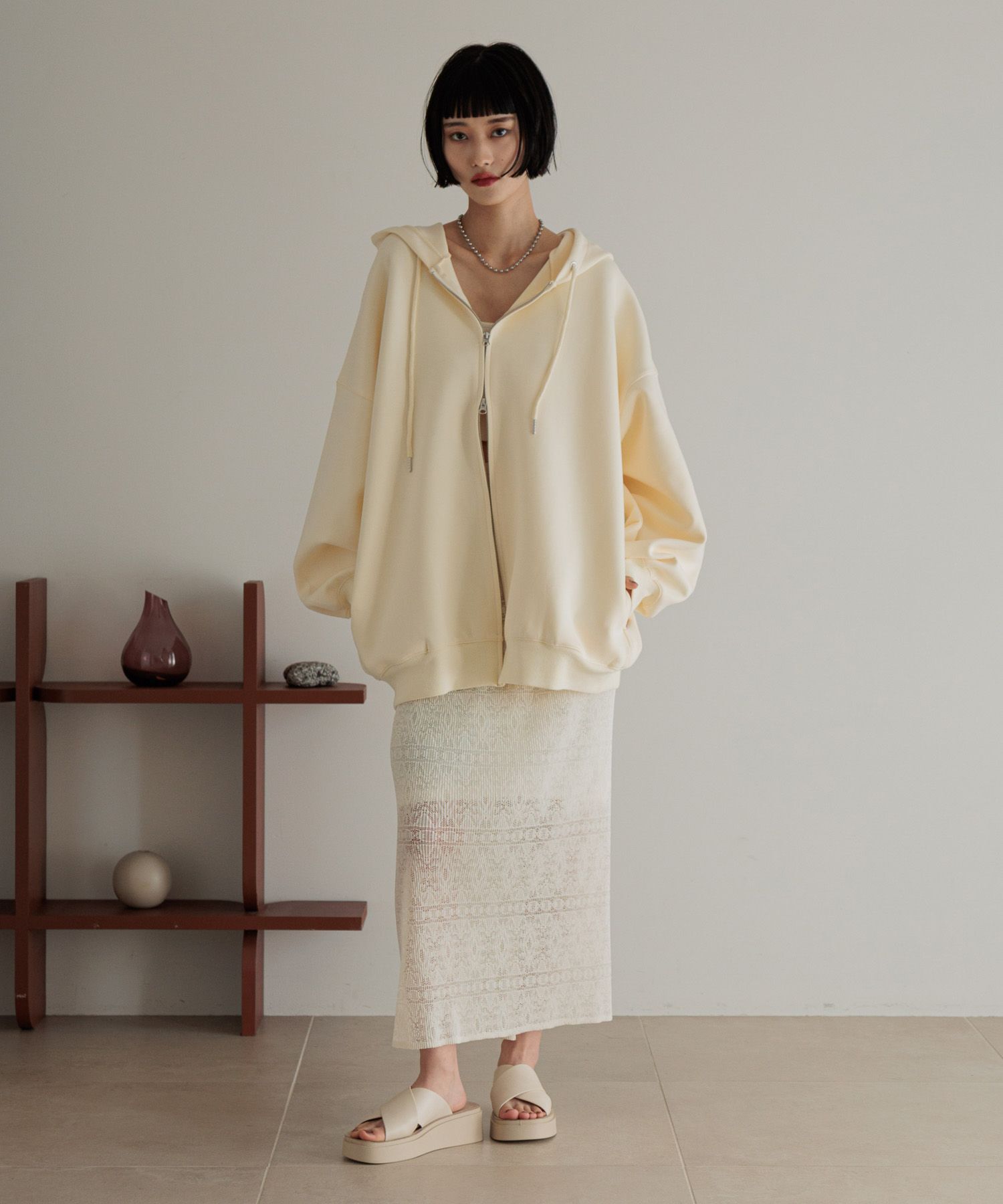 LOWRYS FARM「ＢＩＧＺＩＰフーディ」|Tシャツ・カットソー|