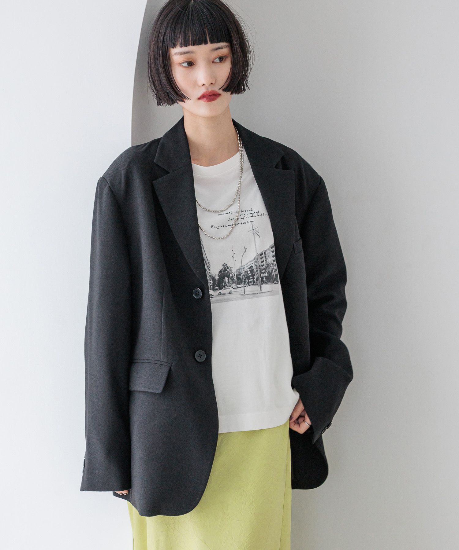 LOWRYS FARM「ＴＲシングルジャケット」|テーラードジャケット|