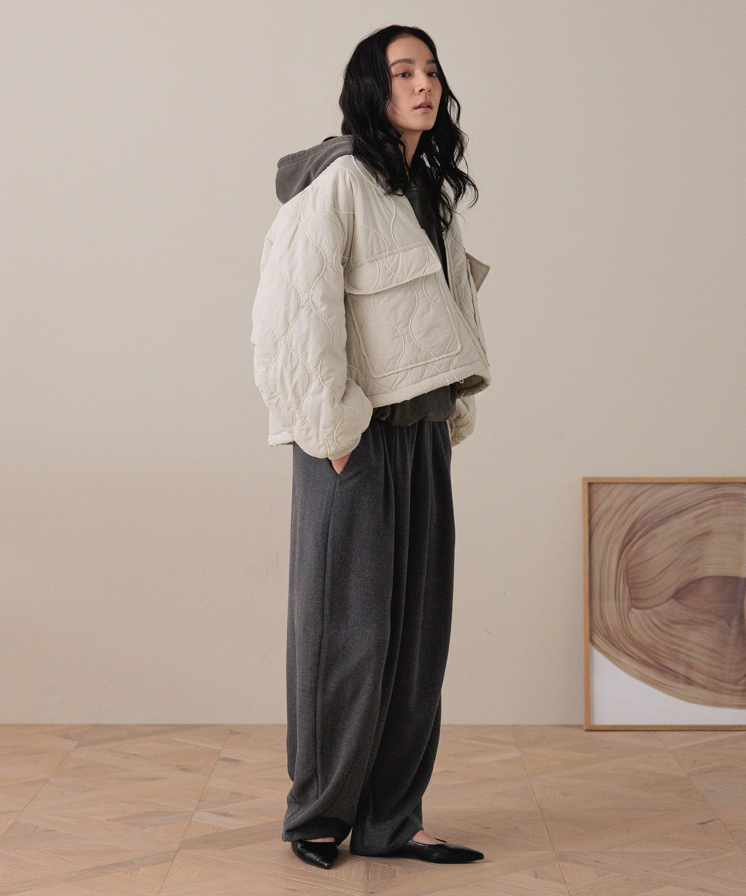 LOWRYS FARM「バルーンウラケフーディ」|Tシャツ・カットソー|