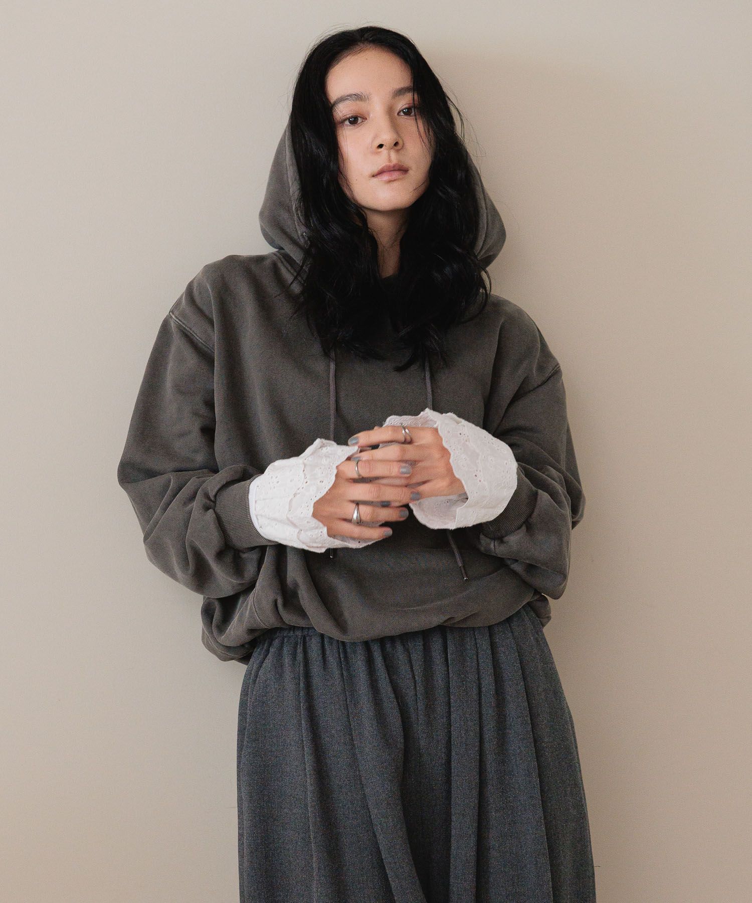 LOWRYS FARM「バルーンウラケフーディ」|Tシャツ・カットソー|