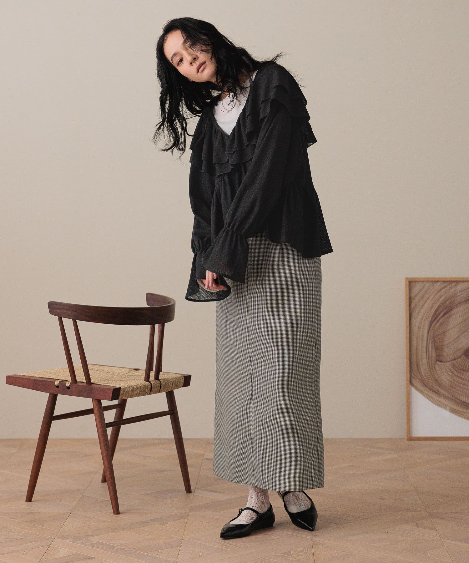 LOWRYS FARM「アソートフリルブラウス」|シャツ・ブラウス|