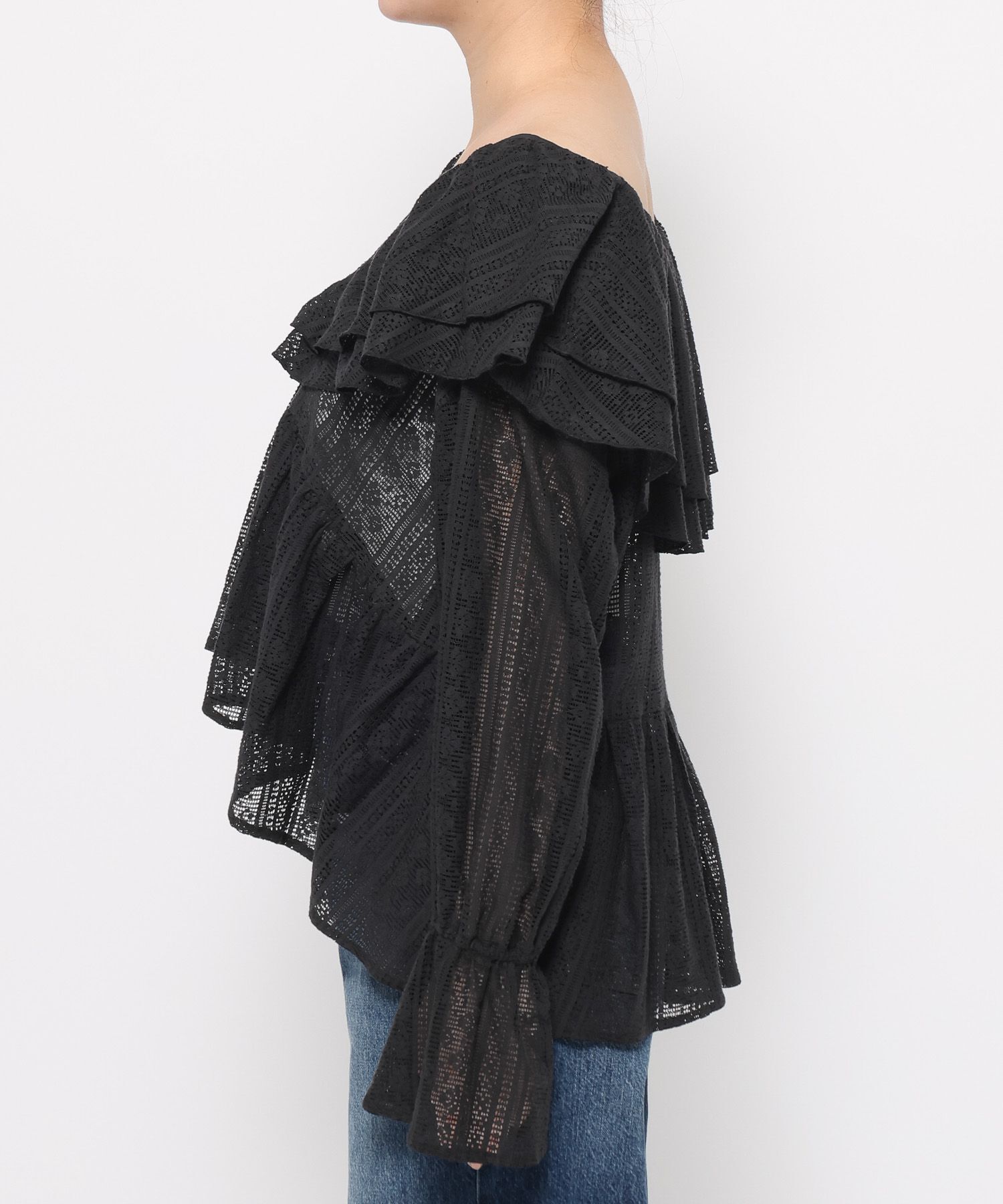 LOWRYS FARM「アソートフリルブラウス」|シャツ・ブラウス|