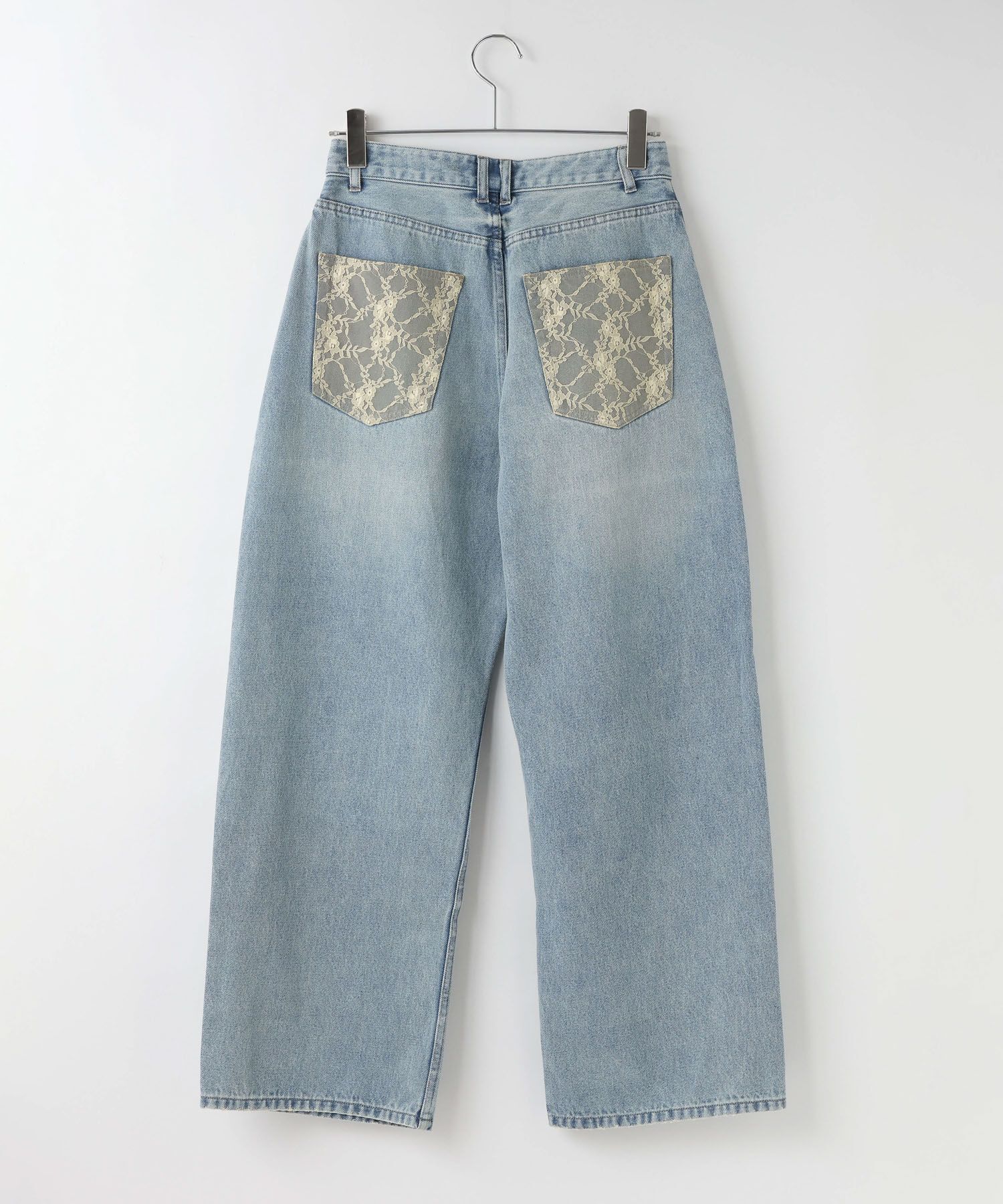 LOWRYS FARM「レースデニム」|デニム|