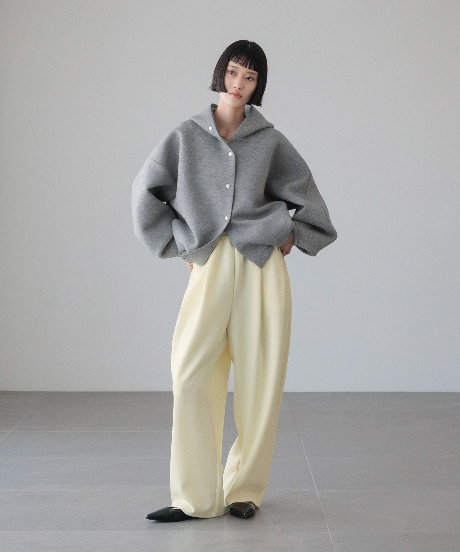 LOWRYS FARM「ダンボールフードブルゾン」|その他|