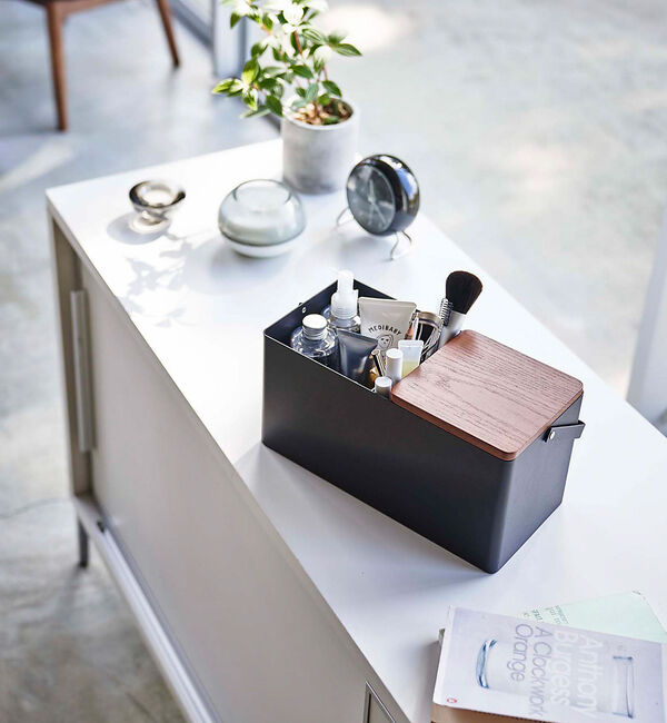 collex「【tower/タワー】メイクボックス　大容量　持ち運び　鏡付き」|その他|