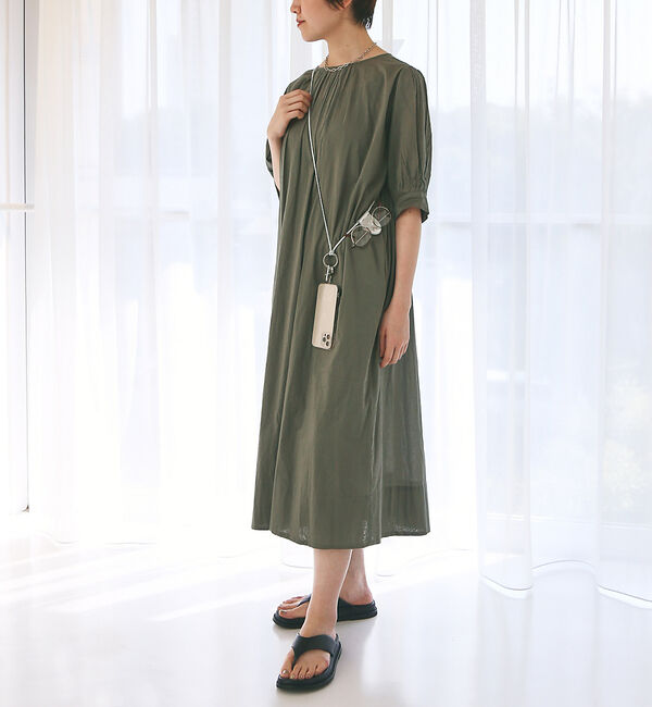 collex「【WEB限定】【BEAURE】レザーモバイル＆マスクストラップショルダー」|モバイルケース|