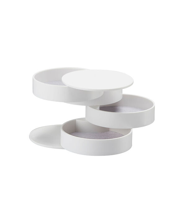 collex「【tower】 アクセサリートレー4段 回転式」|その他|