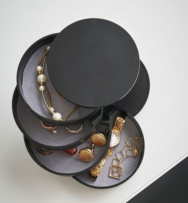 collex「【tower】 アクセサリートレー4段 回転式」|その他|