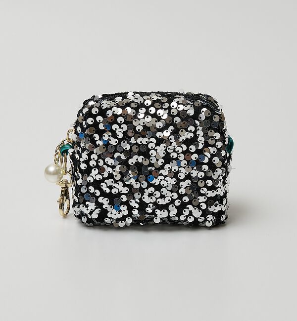 collex「【WEB限定】スパンコールミニポーチ」|ポーチ|