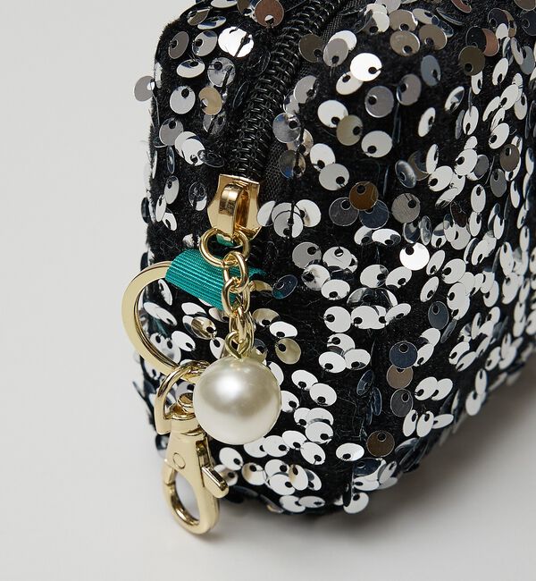 collex「【WEB限定】スパンコールミニポーチ」|ポーチ|