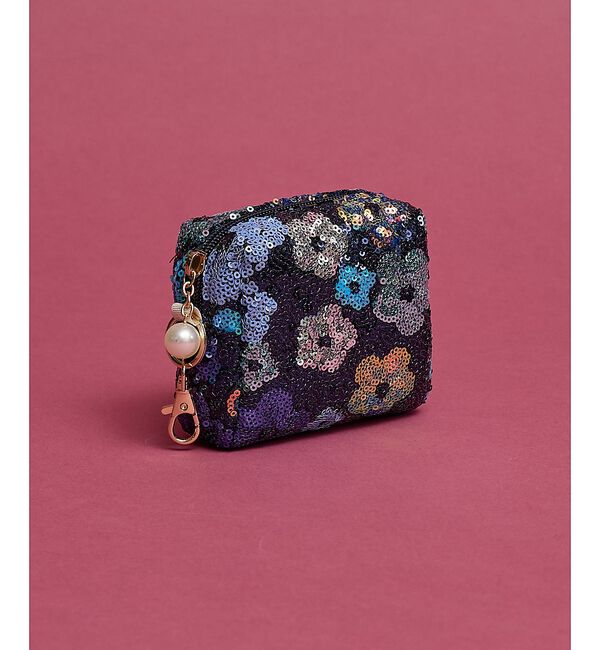 collex「【WEB限定】スパンコールミニポーチ」|ポーチ|その他