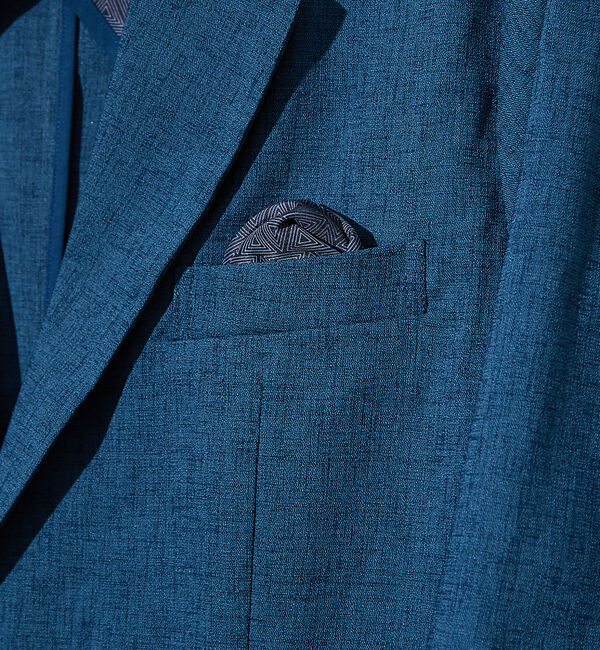 ABAHOUSE「【上下2点セット/セットアップ対応】吸水速乾 リネンライク セットアップ / ス」|スーツ|