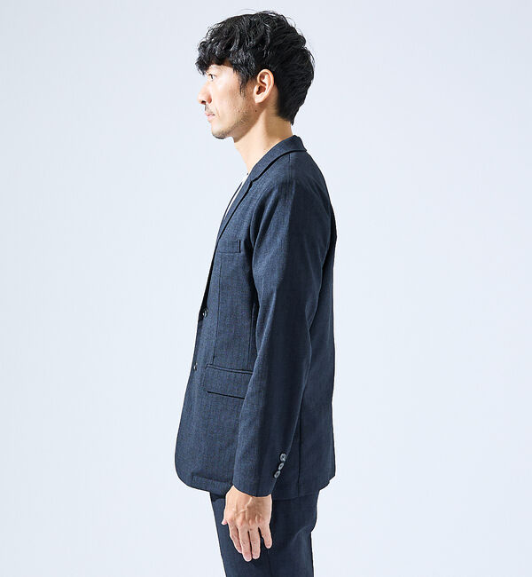 ABAHOUSE「【上下2点セット/セットアップ対応】吸水速乾 リネンライク セットアップ / ス」|スーツ|