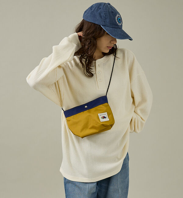 ABAHOUSE「【FRUIT OF THE LOOM/フルーツ オブ ザ ルーム】 COLOR」|ショルダー・メッセンジャー|イエロー
