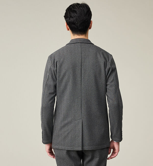 ABAHOUSE「【上下2点SET/WEB限定】ヘリンボーン ジャガード ニットセットアップ /」|スーツ|