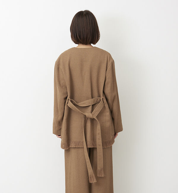 Rouge vif「【CURRENTAGE】ノーカラージャケット」|ノーカラージャケット|