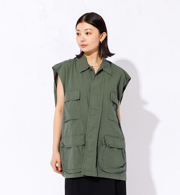 Rouge vif「【ROTHCO/ロスコ】BDU SHIRTS NO SLEEVE / ベスト /」|ダウンベスト・ベスト|