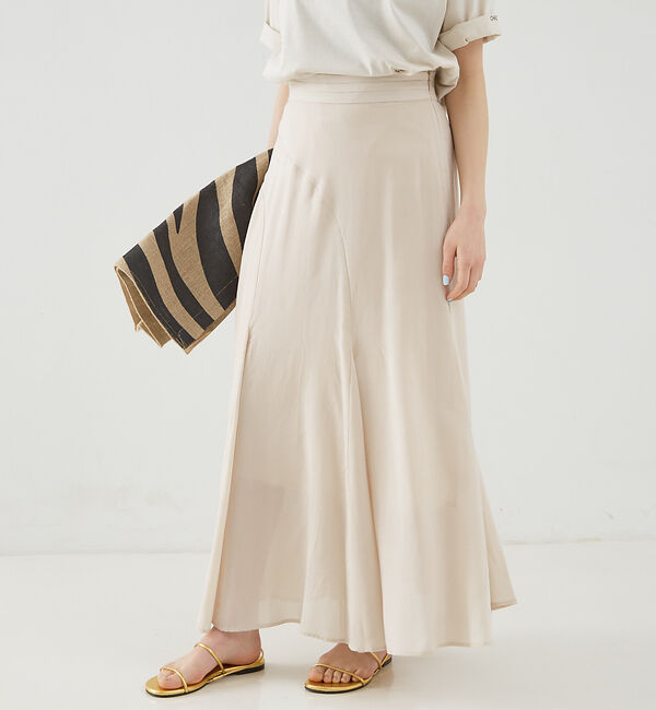 Rouge vif「フィブリルローン切り替えマキシスカート」|スカート|