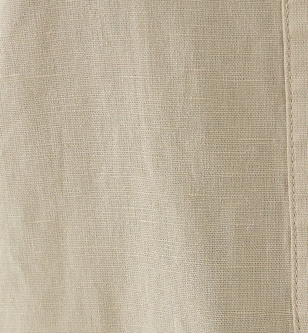 Rouge vif「麻混長袖シャツワンピース」|ワンピース|