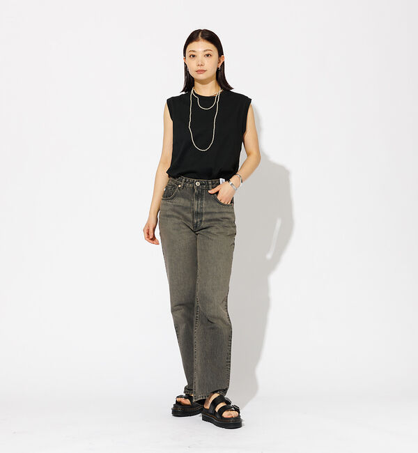 Rouge vif「＜25SS新色＞【SOMETHING/サムシング】ELSA ヴィンテージ ストレ」|デニム|