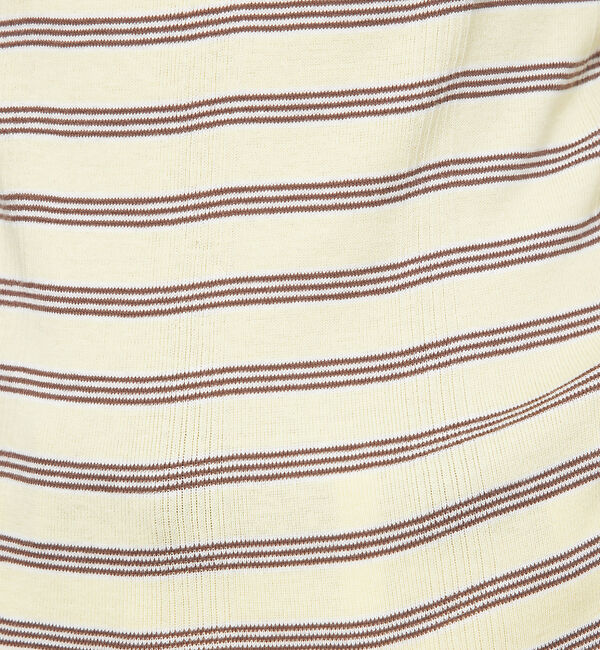 Rouge vif「【Robert P. Miller】パネルリブ バックオープンロンT / 背あき」|Tシャツ・カットソー|