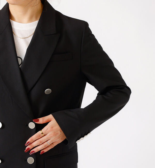 Rouge vif「テーラードダブルジャケット」|テーラードジャケット|