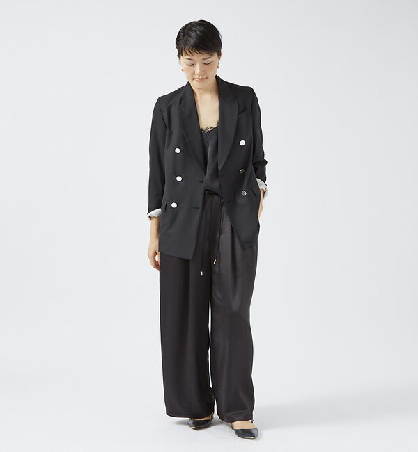 Rouge vif「テーラードダブルジャケット」|テーラードジャケット|