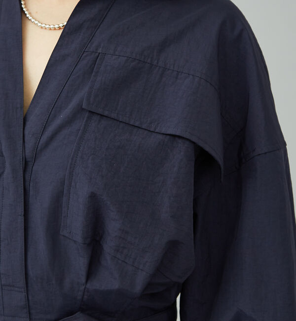 Rouge vif「ウエストマークシャツワンピース」|ワンピース|