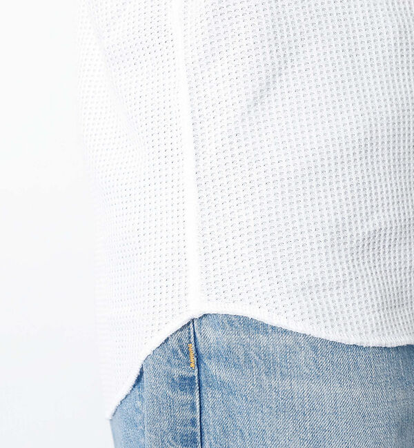 Rouge vif「【JEMORGAN / ジェーイーモーガン】ワッフルラグランロンＴ / パック入」|Tシャツ・カットソー|