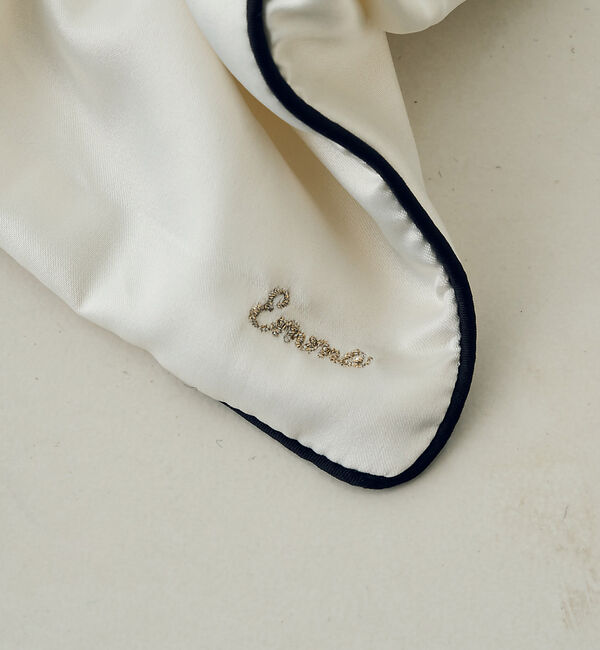 Rouge vif「【一部店舗限定】パイピングサテンシュシュ」|ヘアバンド|