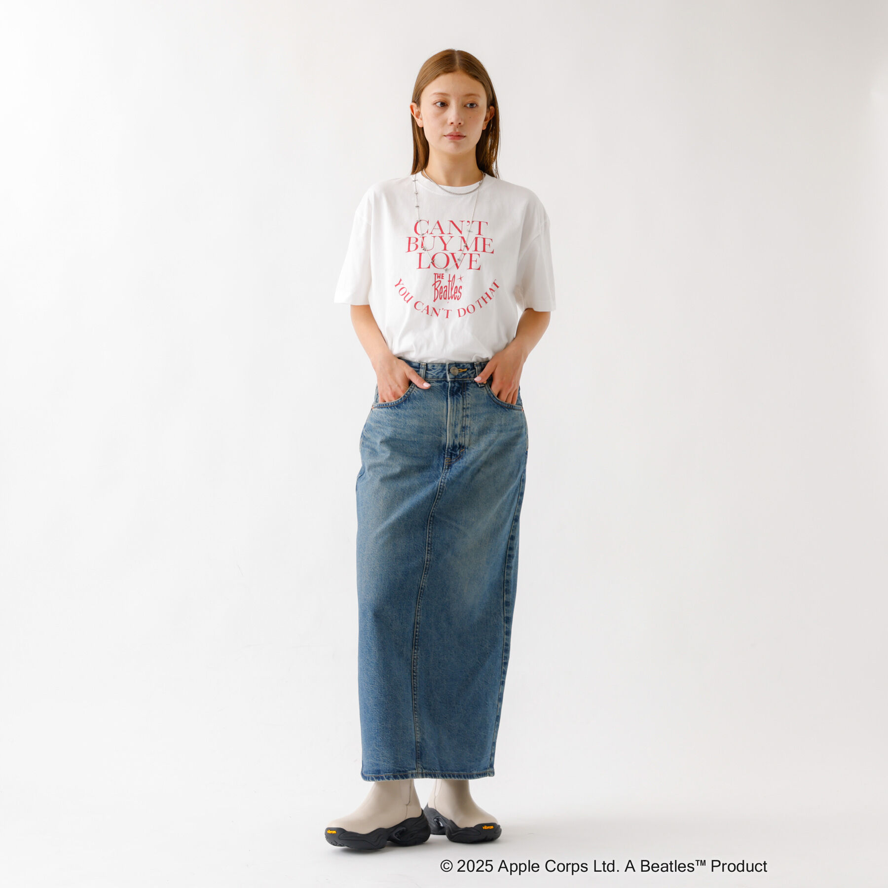 Rouge vif「【GOOD ROCK SPEED/グッドロックスピード】ロゴT / ラメプリント」|Tシャツ・カットソー|