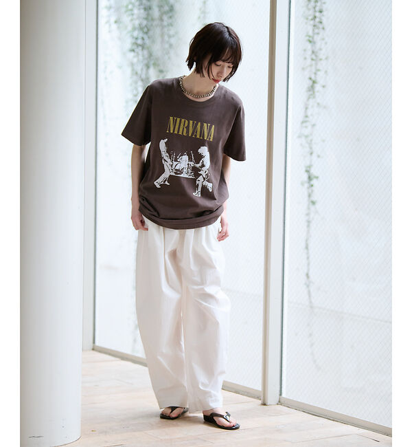 Rouge vif「【GOOD ROCK SPEED/グッドロックスピード】ロゴT / ラメプリント」|Tシャツ・カットソー|